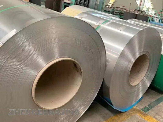 کویل ورق فولادی ضد زنگ Aisi Type 304/304L/410 EN10088 JIS G4304 استاندارد