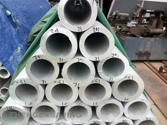 لوله 1050 آلیاژ آلومینیوم گرد 1m-12m با دمای آنیل
