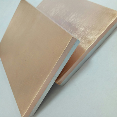 ورق نیکل مسی C70600 C71500 سفارشی / ورق برنجی 5 میلی متری 6 میلی متر