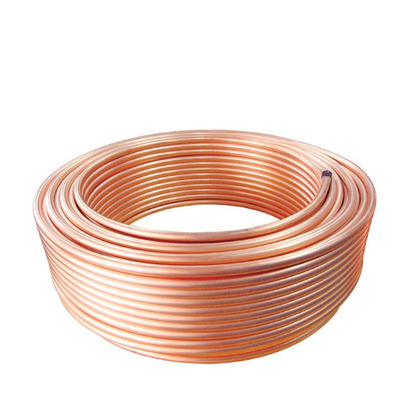 لوله مسی صنعتی مستقیم ASTM B280 1m-6m برای تهویه مطبوع
